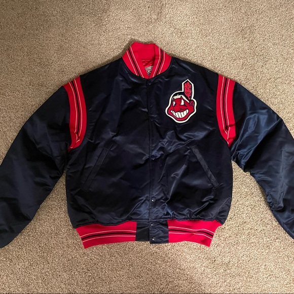 VINTAGE Cleveland Indians Starter Jacket